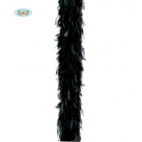   BOA PLUMA 40GR NEGRO 1,80MT