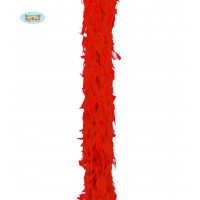   BOA PLUMA 40GR ROJA 1,80MT