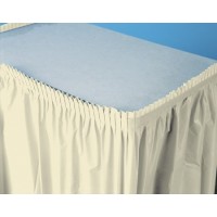   FALDA MESA PLASTICO BEIG 426X73CM