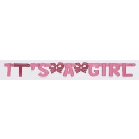   GUIRNALDA ITS A GIRL ROSA 1,1MTS