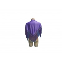   MANTON PEQ SEVILLANA LISO VIOLETA