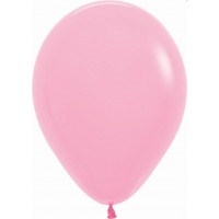   100 GLOBOS R5" LATEX SOLIDO ROSA