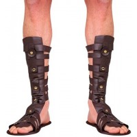 SANDALIAS ADULTO GRIEGAS MARRONES
