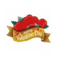 GLOBO 48" FOIL BANDEROLA SAN VALENTIN