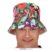 GORRO ADULTO HAWAIANO ALOHA
