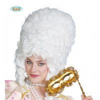 PELUCA EPOCA DAMA BLANCA
