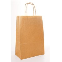$ BOLSA C/ASA KRAFT NATURAL 32 16X31CM