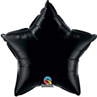   GLOBO 36" FOIL ESTRELLA NEGRA