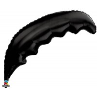 $D GLOBO 36" FOIL HOJA PALMERA NEGRA