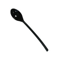   200 MINI CUCHARAS NEGRO 10,5CM