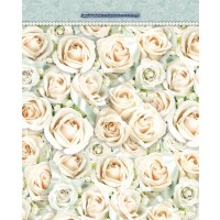 BOLSA REGALO A.CORDON BODA ROSA 26X33CM