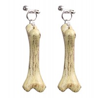 PENDIENTES HUESO CAVERNICOLA