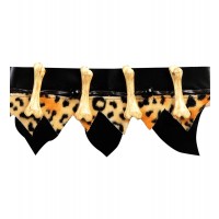 COLLAR CAVERNICOLA LEOPARDO C/HUESO