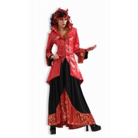  DISFRAZ CHICA DEMONIO FALDA HALLOWEEN