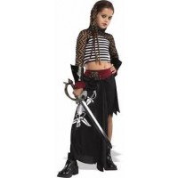 DISFRAZ 5A7AÑO PIRATA GOTICA HALLOWEEN