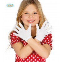  GUANTES INFANTIL CORTO BLANCOS