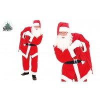 DISFRAZ T-UNICA PAPA NOEL TERCIOPELO
