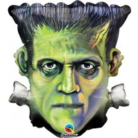 $D GLOBO 30" FOIL CABEZA FRANKENSTE