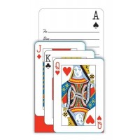 PAQ.8/U INVITACION C/SOBRE CARTAS POKER
