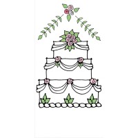 3X1 PAQ.10/U CLINEX DISEÑO TARTA BODA
