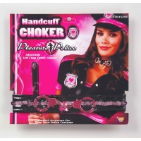 COLLAR GARGANTILLA POLICIA ESPOSA ROSA