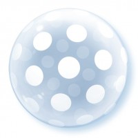 $D GLOBO 20" BURBUJA TRANSPARENTE TOPO