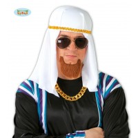 TOCADO ARABE TELA BLANCO