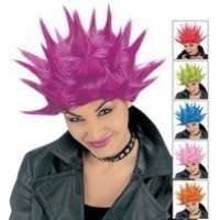 PELUCA PUNKY AÑOS 80 6 COL.SURT