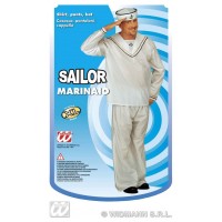 DISFRAZ T-XL MARINERO BLANCO