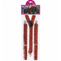   TIRANTES LENTEJUELAS ROJO