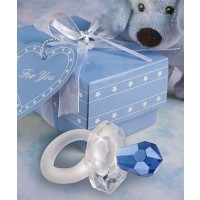 REGALO BAUTIZO CHUPA AZUL CRISTAL