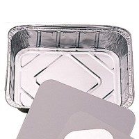 50 RECIPIENTES ALUMINIO 3000ML