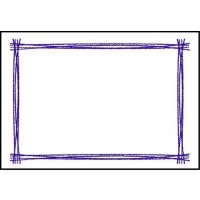 PAQ.500/U MANTELIN 31X43CM CENEFA AZUL