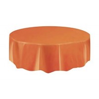  MANTEL PL REDONDO NARANJA 2,13MT