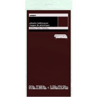 MANTEL PLASTICO MARRON 137X274CMS