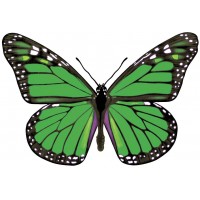 COLGANTE SILUETA MARIPOSA 40CM