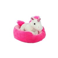 PELUCHE UNICORNIO C/CANASTILLA 24CM