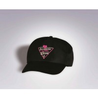GORRA TELA NEGRA DIVORCIADA DIVA