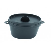 6/U CAZUELA MICROONDAS NEGRA 65ML