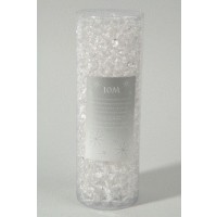 $D TUBO GUIRNALDA BOLA TRANSP. 8MMX10MT
