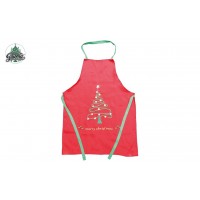 $D DELANTAL PAPA NOEL HO HO ADULTO
