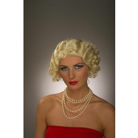PELUCA CHICA AÑOS 20 CORTA RUBIA