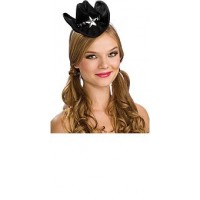 DIADEMA MINI SOMBRERO COWBOY