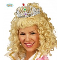 DIADEMA ADULTO PLATA PRINCESA