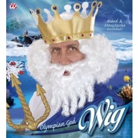    PELUCA REY NEPTUNO BLANCA