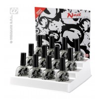   $D LACA DE UÑAS GLITTER PLATA