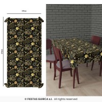 MANTEL  NEW YEAR ESTRELLAS 137X274CM