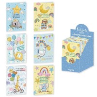 TARJETA NACIMIENTO BEBE RELIEVE  