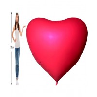   GLOBO 68" FOIL CORAZON ROJO