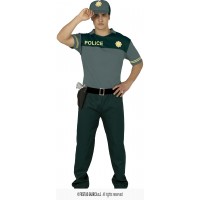DISFRAZ T-L POLICIA HOMBRE